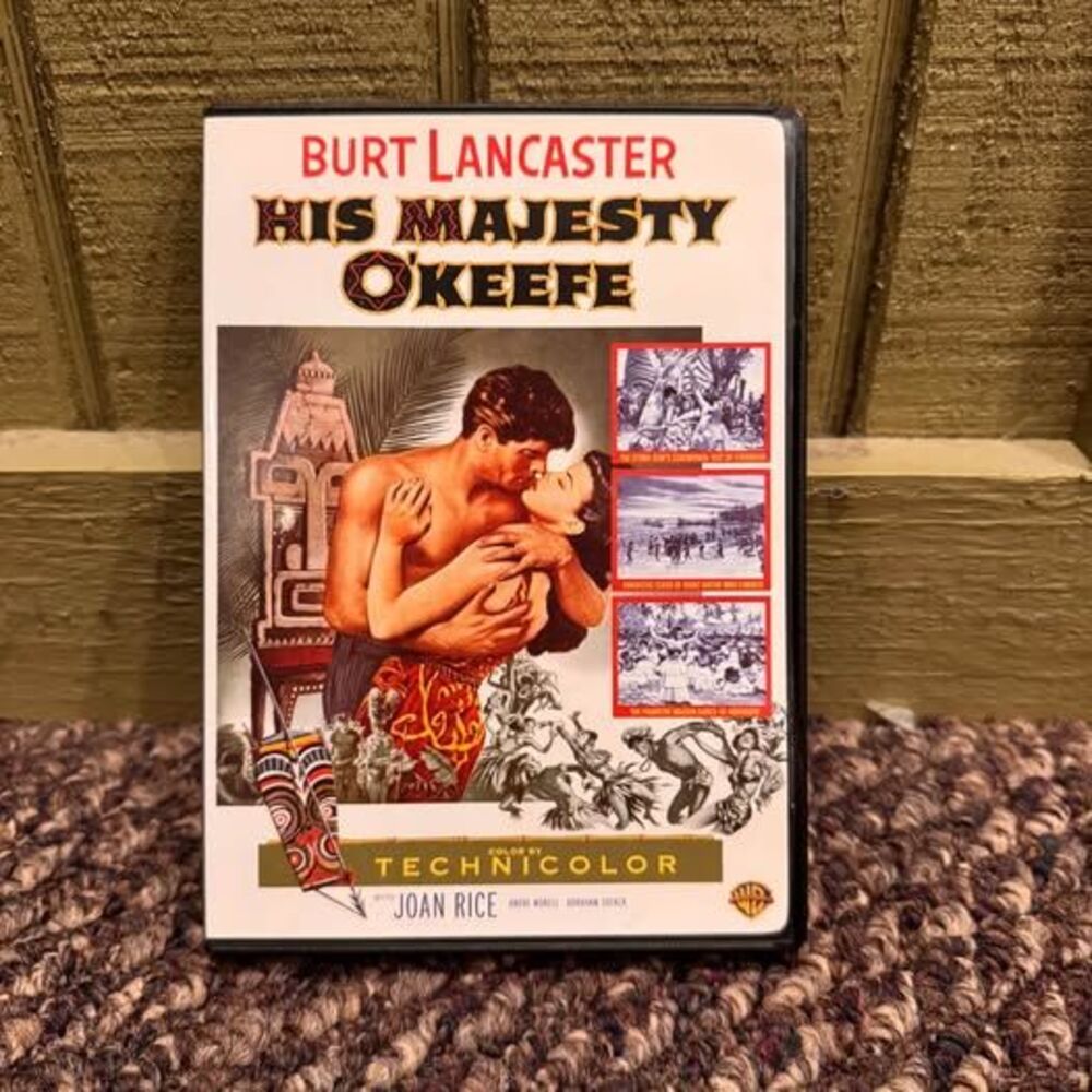 His Majesty O'Keefe DVD Burt Lancaster